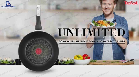 Chảo chiên sâu lòng Tefal Unlimited 24cm