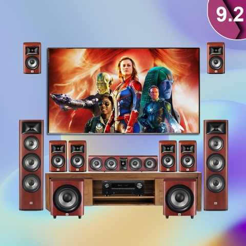 Dàn âm thanh xem phim 9.2 JBL, Denon LA318