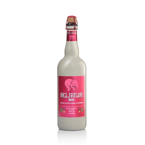 Bia Delirium Red 8% Bỉ – chai 750 ml