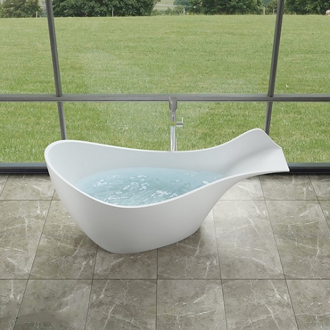 Bồn tắm Đá Nhân tạo Polystone-Solic Surface Daelim DL-19785M (1930x785x860mm)