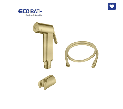 Vòi xịt EcoBath EC002BG màu vàng chải