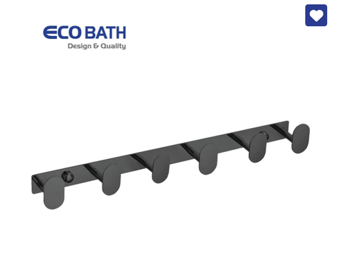 Móc áo Ecobath EC2005-6MB mầu đen