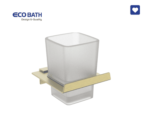 Kệ cốc EcoBath EC211-10BG màu vàng