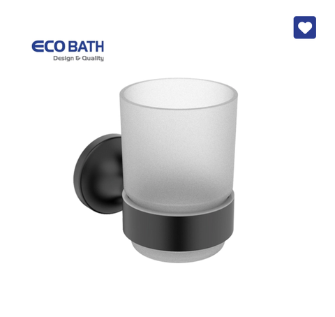 Kệ cốc EcoBath EC218-10MB đen mờ