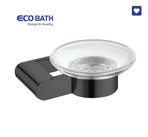 Kệ xà phòng EcoBath EC888-02MB đen mờ