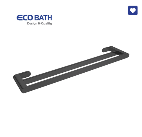 Vắt khăn đôi EcoBath EC888-09MB Đen mờ