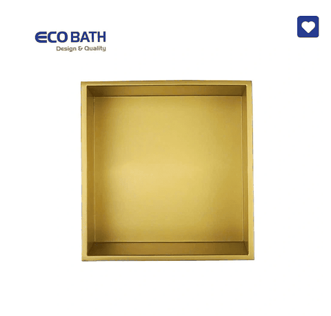 Hộc âm tường EcoBath EC9001BG màu vàng chải