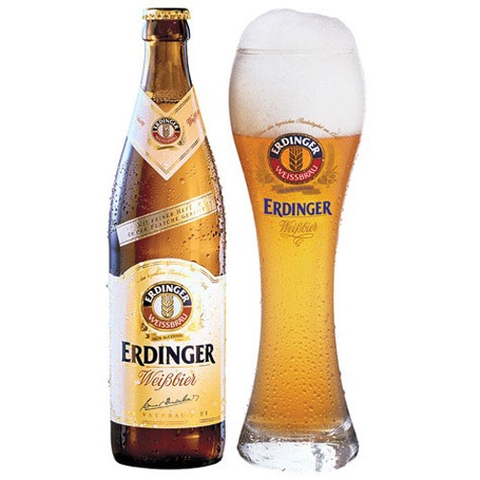 Bia Erdinger Weissbier 5.3% Đức – chai 500ml