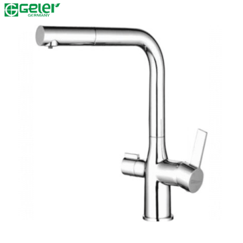 Vòi rửa bát Geler GL-282 nóng lạnh, có thêm đường nước RO .