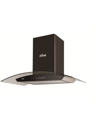 Hút mùi Ferroli HC73DS Kính cong, điều khiển trượt