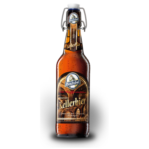 Bia Monchshof Kellerbier 5,4% Đức – thùng 20 chai 500ml