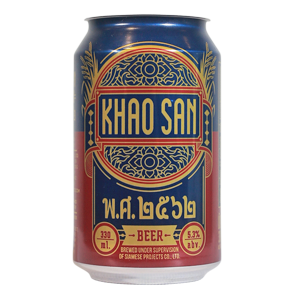 Bia Khao San Stout 5,8% – Thái Lan – thùng 24 lon 330ml