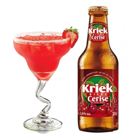 Bia Kriek Cerise Saint Omer 2,8% Pháp – thùng 24 chai 250ml