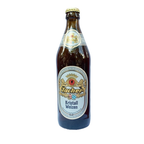 Bia Tucher Kristall Weizen 5,1% Đức – chai 500ml