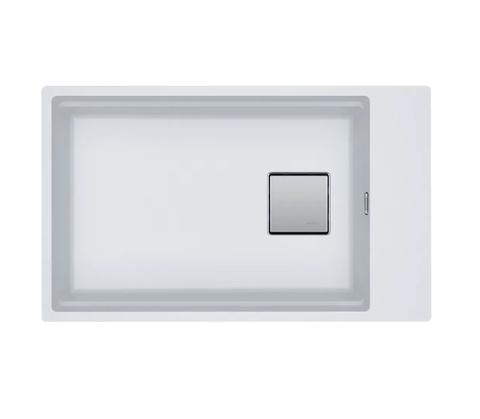 CHẬU RỬA ĐÁ 1 HỐ FRANKE KUBUS KNG 110-62 POLAR WHITE