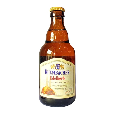 Bia Kulmbacher Edelherb 4.9% Đức – thùng 20 chai 330ml