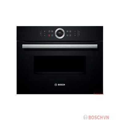Lò nướng kết hợp vi sóng Bosch CMG633BB1 serie 8 thiết kế bắt mắt, nổi bật
