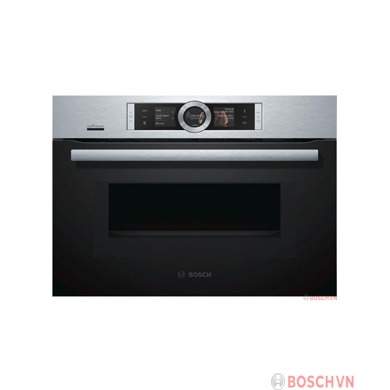 Lò nướng kết hợp vi sóng Bosch CMG656BS6B, 45L, kết nối Homeconnect.