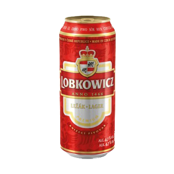 Bia Lobkowicz Lager 4.7% Tiệp – thùng 24 lon 500ml