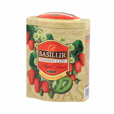 Trà Basilur Magic Fruits Straberry & Kiwi (Hộp 100g)