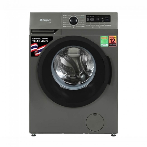 Máy giặt cửa ngang Casper 8kg EcoWash WF-8VG1