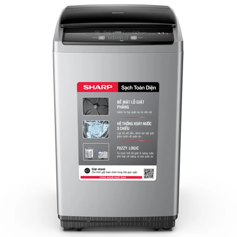 Máy giặt Sharp 7.5 Kg ES-Y75HV-S