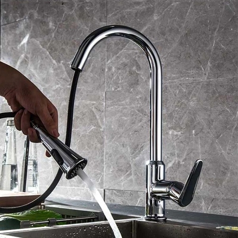 Vòi rửa bát dây rút DL-2031