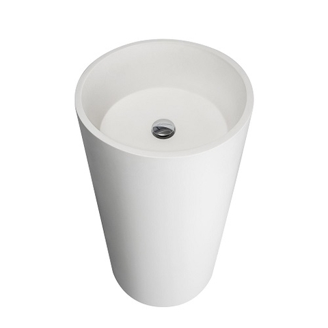 Chậu rửa mặt nghệ thuật chân đứng Dantalux DTL-2089WM