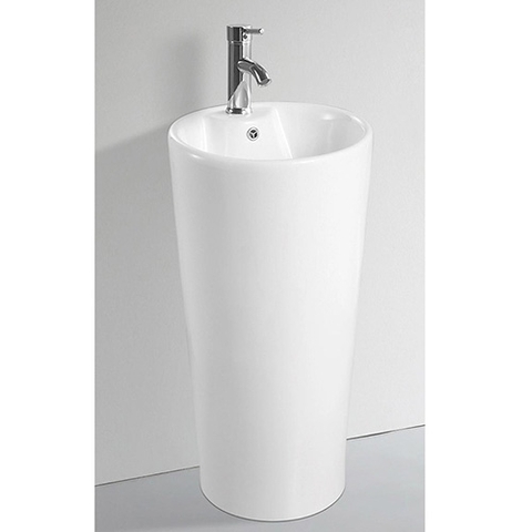 Chậu rửa mặt nghệ thuật chân đứng Dantalux DTL-2085W