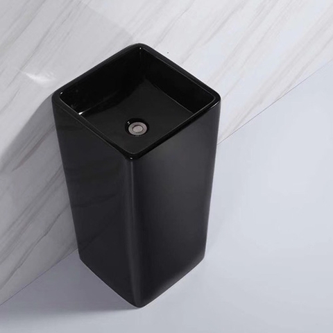 Chậu rửa mặt nghệ thuật chân đứng Dantalux DTL-2086B