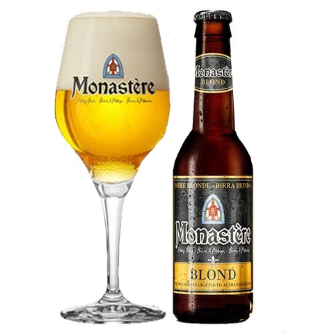 Bia Monastere Blond 6,5% Hà Lan – thùng 24 chai 330ml