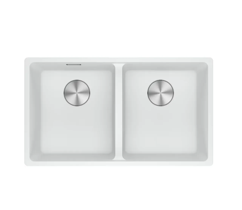 CHẬU RỬA ĐÁ 2 HỐ FRANKE MRG 120-35-35 POLAR WHITE