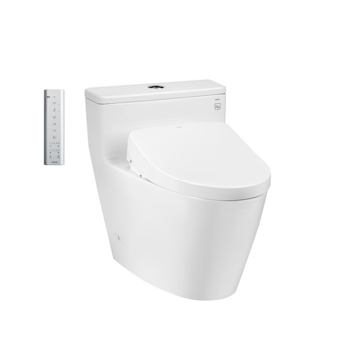 Bàn cầu TOTO, kèm nắp rửa điện tử MS625CDW12( nắp rửa điện tử WASHLET dòng S7 TCF4911EZ)