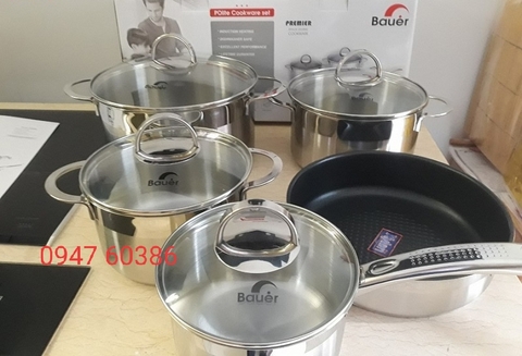 Bộ nồi chảo Bauer Polite Plus