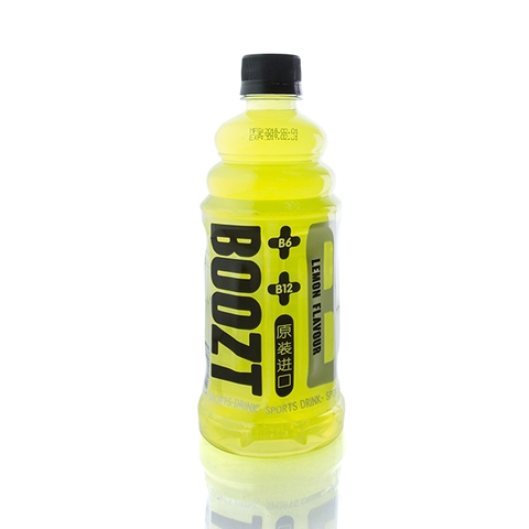 Nước Boozt Isotonic Lemon – thùng 24 chai 500 ml