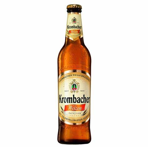 Bia Krombacher Weizen 5.3% Đức – chai 500ml