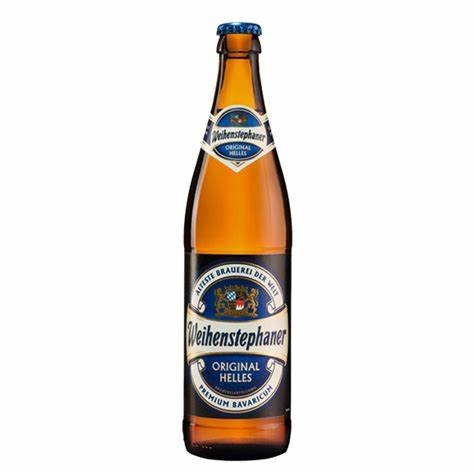 Bia Weihenstephaner Original Helles 5,1% Đức – Chai 500ml