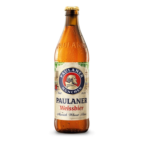 Bia Paulaner Weissbier 5,5% Đức – thùng 20 chai 500ml