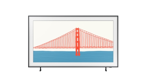 Smart Tivi The Frame QLED Samsung 4K 55 inch QA55LS03AAKXXV