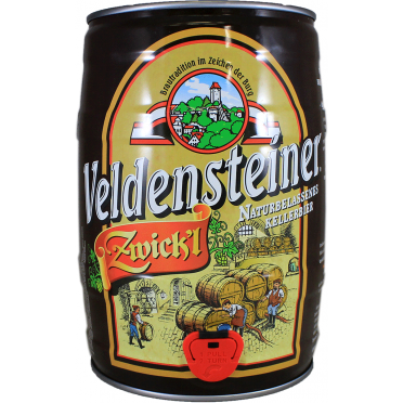 Bia Veldensteiner Zwickel 5.4% Đức – bom 5 lít