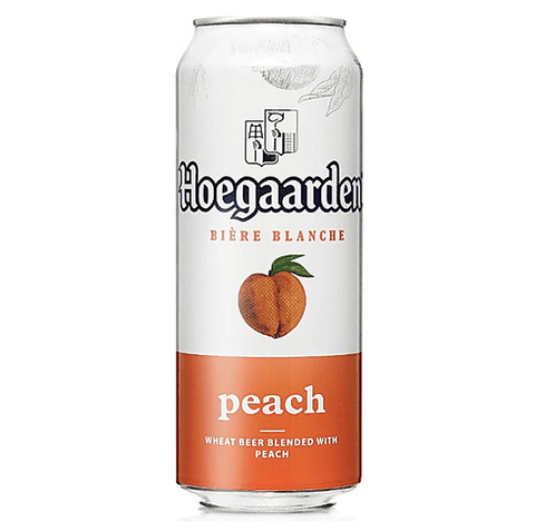 Bia Hoegaarden Peach 3,0% Bỉ – thùng 24 lon 500ml