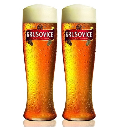 Cốc bia Krusovice