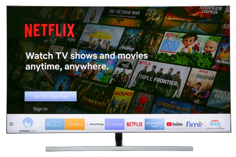 Smart Tivi QLED Samsung 4K 65 inch QA65Q80R Mẫu 2019
