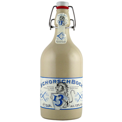Bia sứ Schorsch Bock 13% – Đức chai 500ml