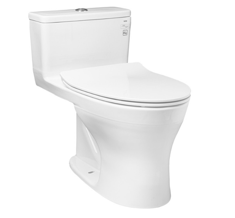 Bàn cầu 1 khối TOTO MS855DT8 , nắp đóng êm TC600VS