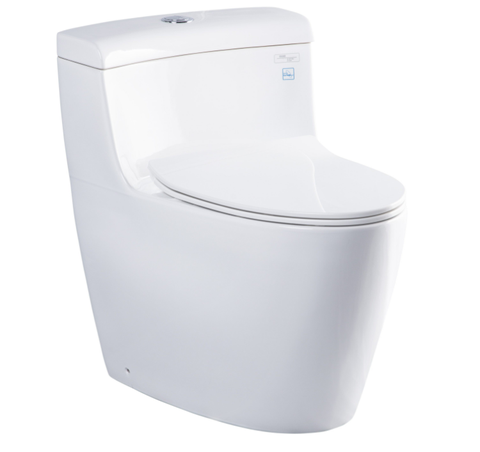 Bàn cầu 1 khối TOTO MS636DT8, nắp đóng êm TC600VS