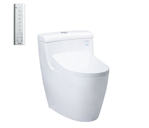BÀN CẦU NẮP RỬA ĐIỆN TỬ TOTO MS636CDRW12  (NẮP RỬA ĐIỆN TỬ WASHLET DÒNG S7)
