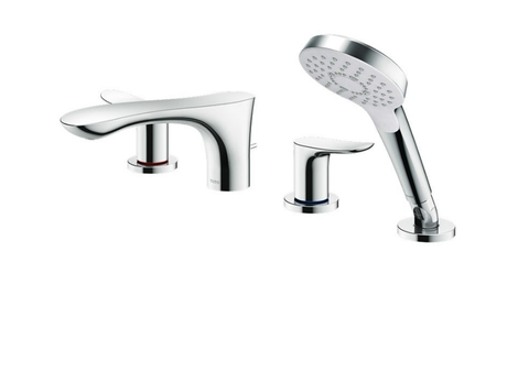 Vòi xả bồn nóng lạnh kèm sen tắm TOTO (4 lỗ) TBG01202B