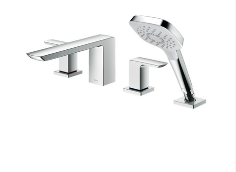 Vòi xả bồn nóng lạnh kèm sen tắm TOTO (4 lỗ ) TBG02202B