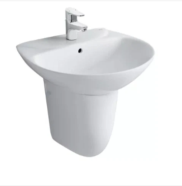 Chậu treo tường INAX L-285V+L-288VC chân ngắn